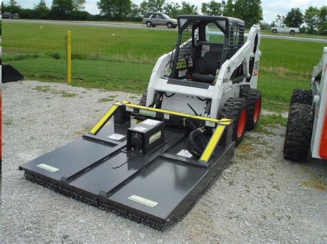 rental tracked skid steer bobcat with brush hog|skid steer backhoe attachment rental.